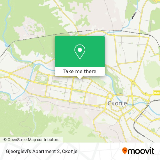 Gjeorgievi's Apartment 2 mapa