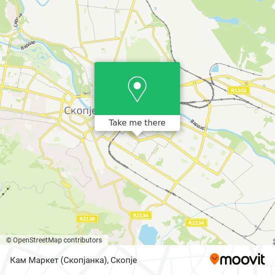 Кам Маркет (Скопјанка) map