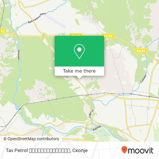 Tav Petrol 🇲🇰🇮🇷🇹🇷🇩🇪🇨🇭🇦🇱🇷🇸 map