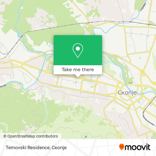 Temovski Residence map