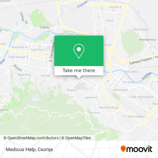 Medicus Help mapa