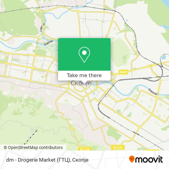 dm - Drogerie Market (ГТЦ) map