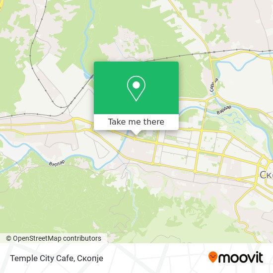Temple City Cafe map