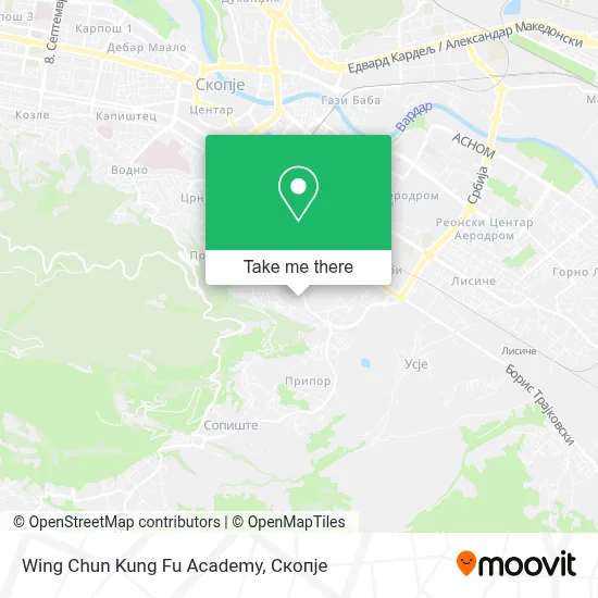 Wing Chun Kung Fu Academy map