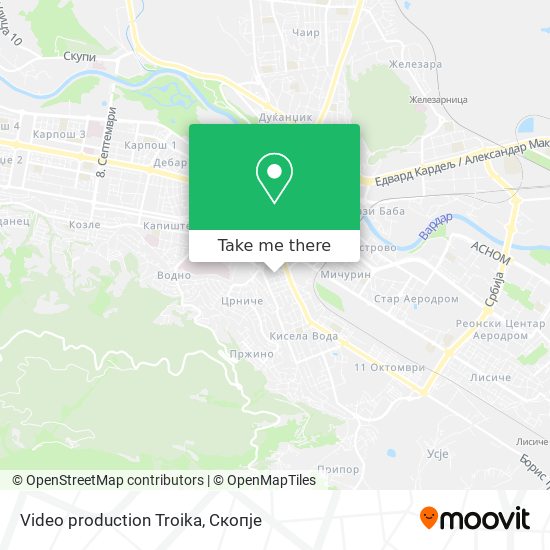 Video production Troika map