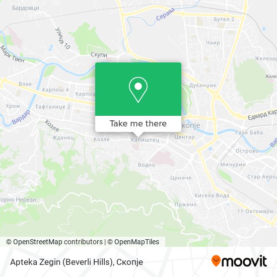 Apteka Zegin (Beverli Hills) map