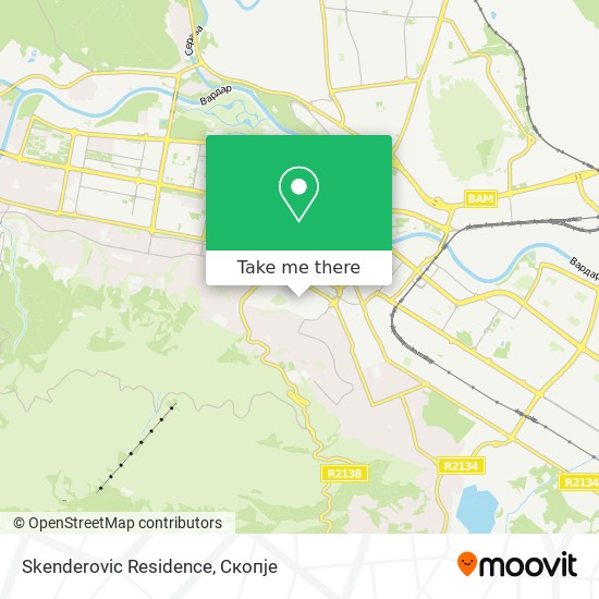 Skenderovic Residence map