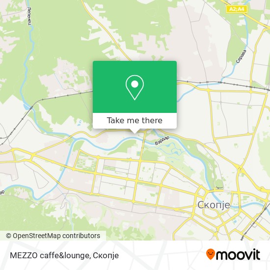 MEZZO caffe&lounge map