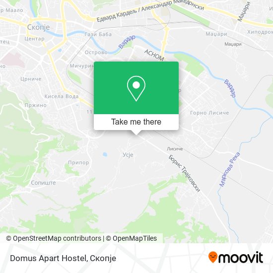 Domus Apart Hostel map