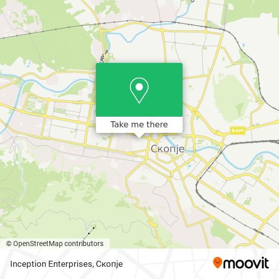Inception Enterprises map