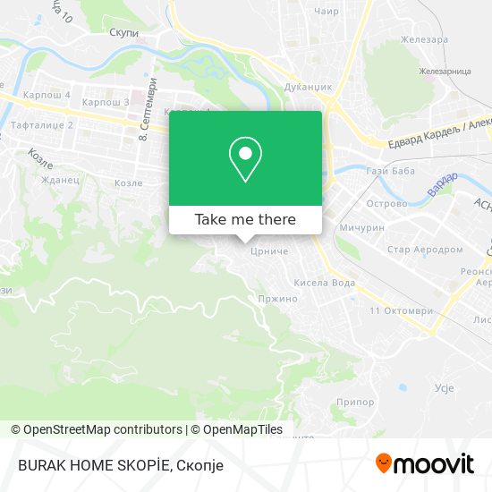 BURAK HOME SKOPİE map