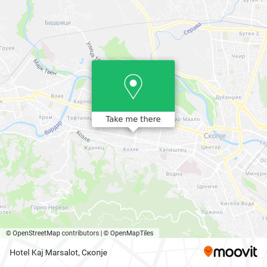 Hotel Kaj Marsalot map