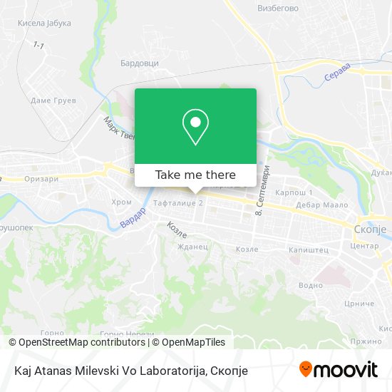 Kaj Atanas Milevski Vo Laboratorija map