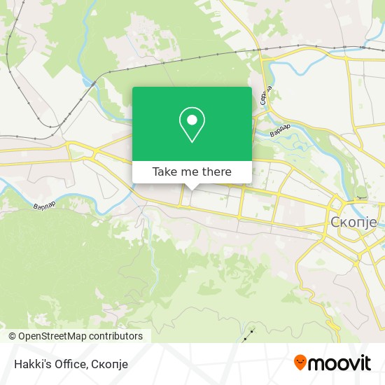 Hakki's Office map