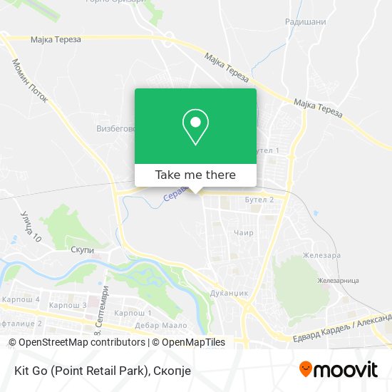 Kit Go (Point Retail Park) map