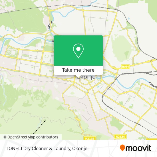 TONELI Dry Cleaner & Laundry mapa