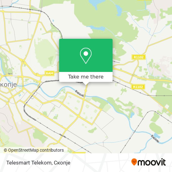 Telesmart Telekom map