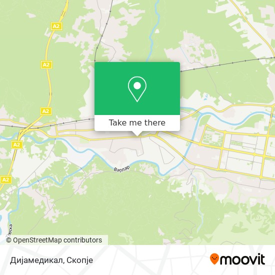 Дијамедикал map