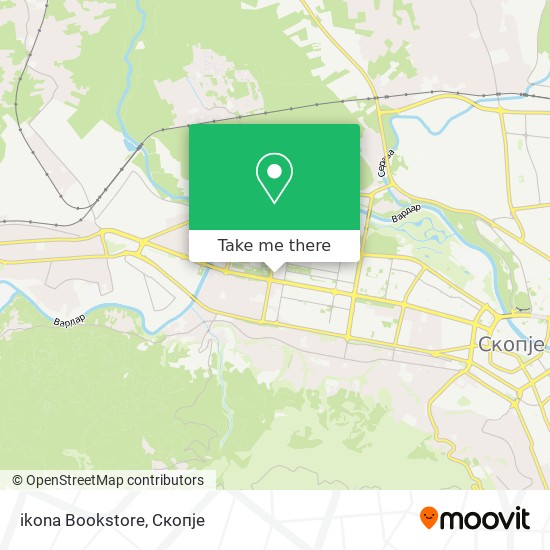 ikona Bookstore map