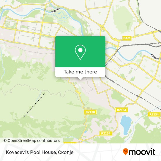 Kovacevi's Pool House map