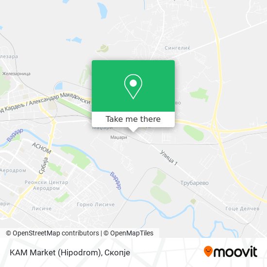 KAM Market (Hipodrom) map