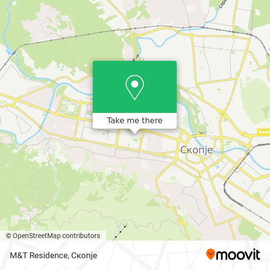 M&T Residence mapa
