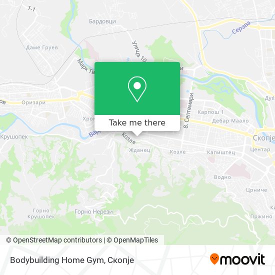 Bodybuilding Home Gym map