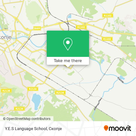 Y.E.S Language School map