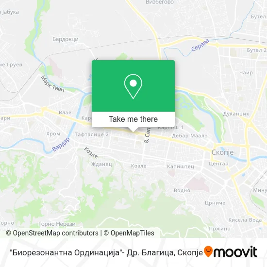 "Биорезонантна Ординација"- Др. Благица map