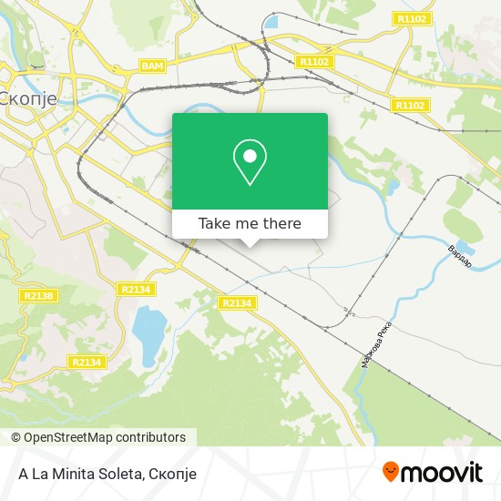 A La Minita Soleta map