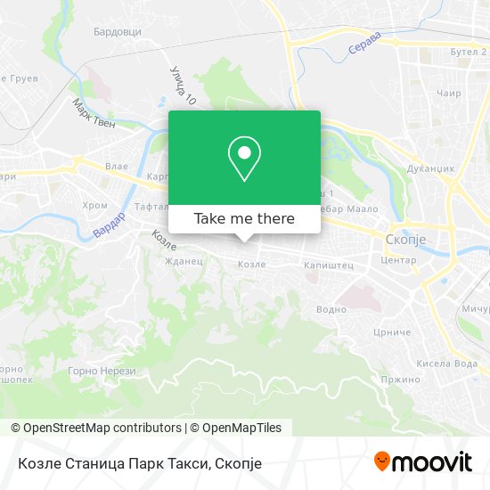 Козле Станица Парк Такси map