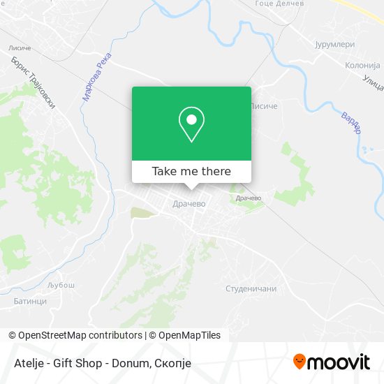 Atelje - Gift Shop - Donum mapa