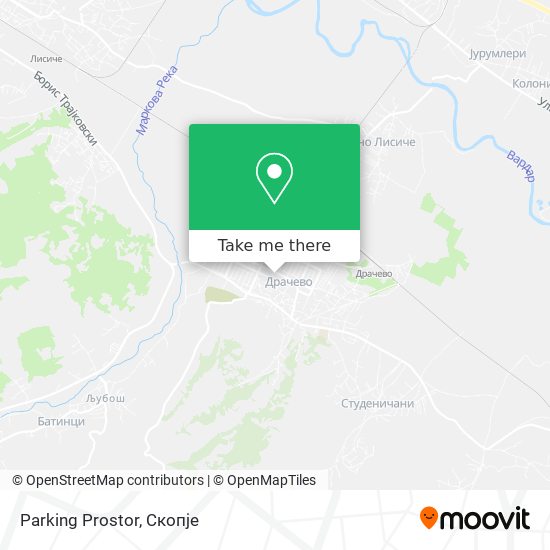 Parking Prostor mapa