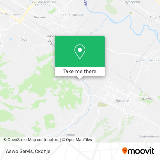 Aswo Servis map