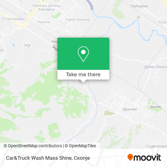 Car&Truck Wash Mass Shine map