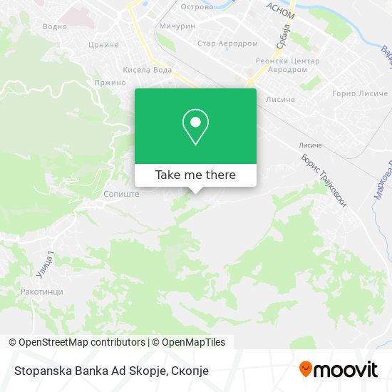 Stopanska Banka Ad Skopje mapa