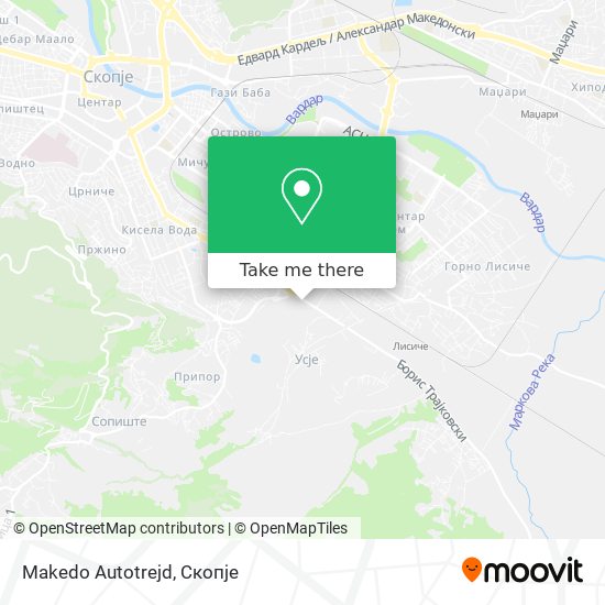 Makedo Autotrejd map