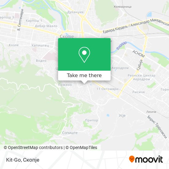 Kit-Go map