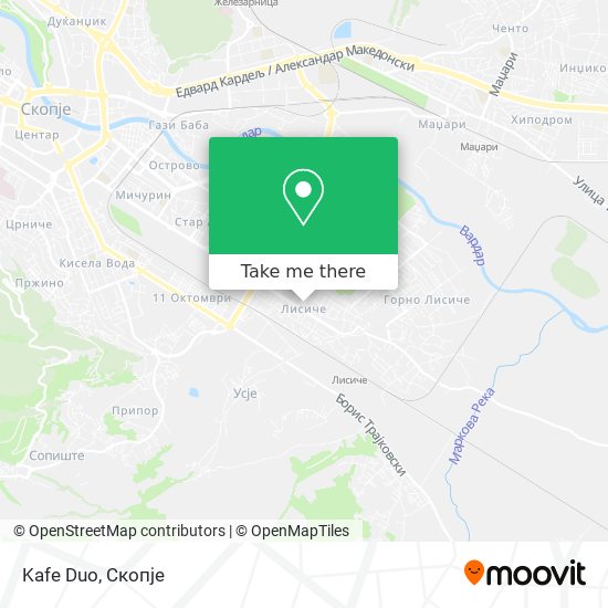 Kafe Duo map