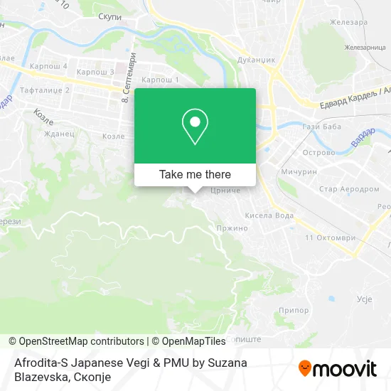 Afrodita-S Japonski Vegi & Pmu By Suzana Blazevska map