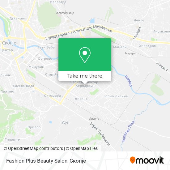 Fashion Plus Beauty Salon mapa