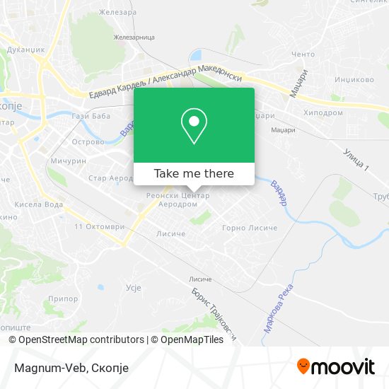 Magnum-Veb mapa