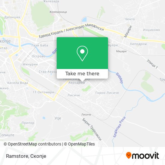 Ramstore map