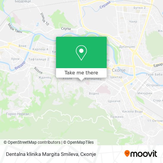 Dentalna klinika Margita Smileva map