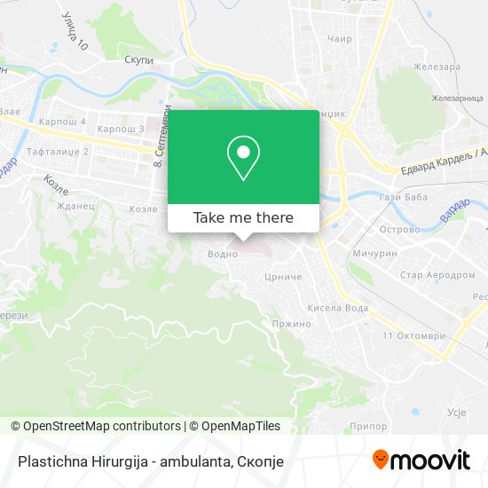 Plastichna Hirurgija - ambulanta map