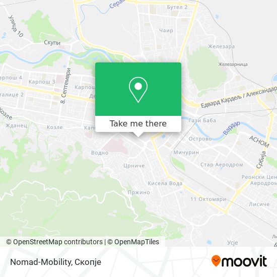 Nomad-Mobility mapa