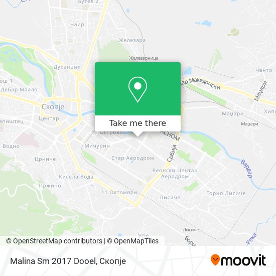 Malina Sm 2017 Dooel mapa