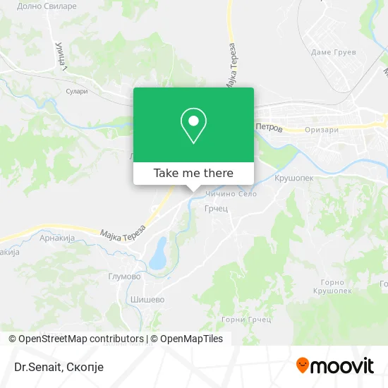 Dr.Senait map
