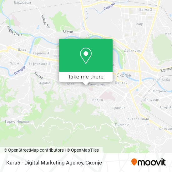 Kara5 - Digital Marketing Agency map