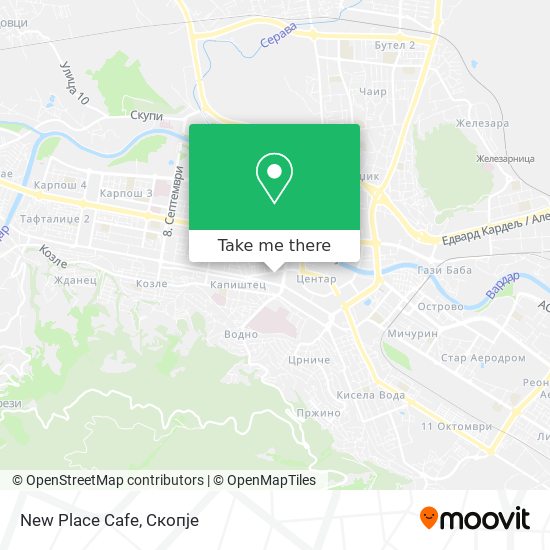 New Place Cafe mapa
